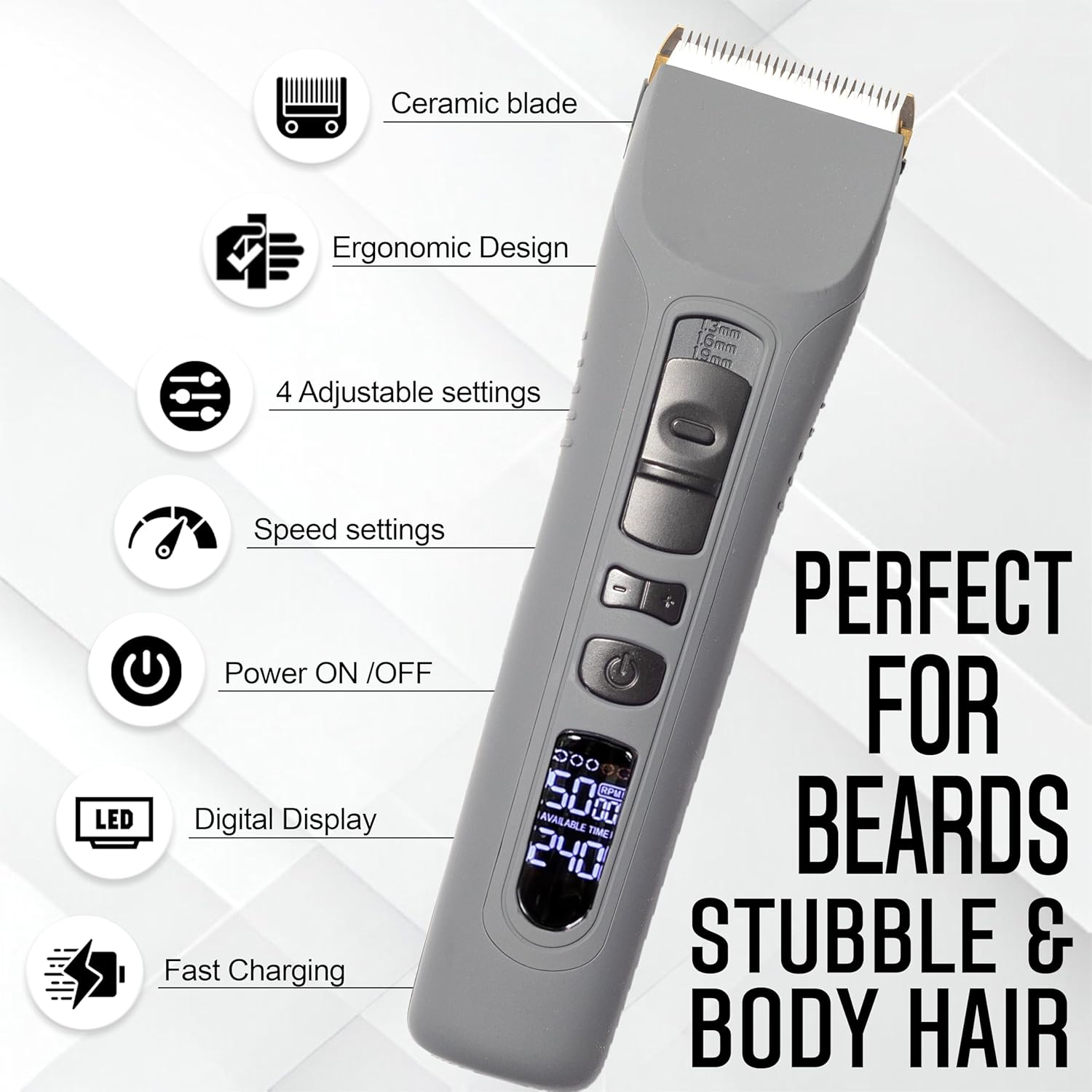 Cordless Beard & Body Trimmer - Image 2